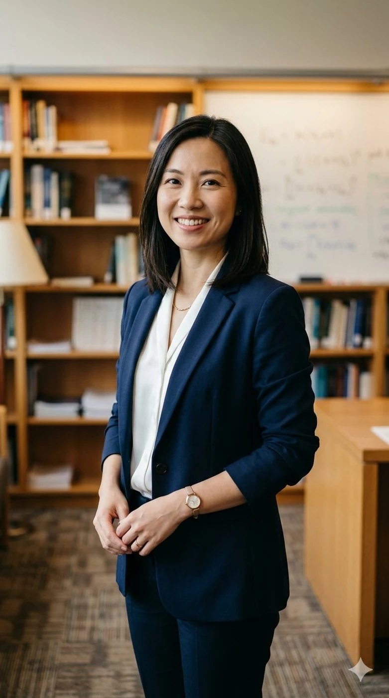 Ms Chan, founder of Stellaris Academy